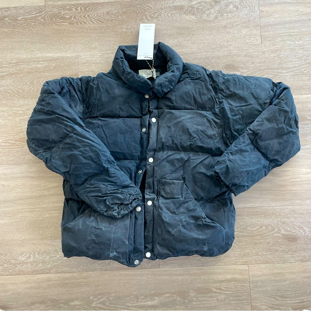 Olderbrother Waxed Puff Coat size S